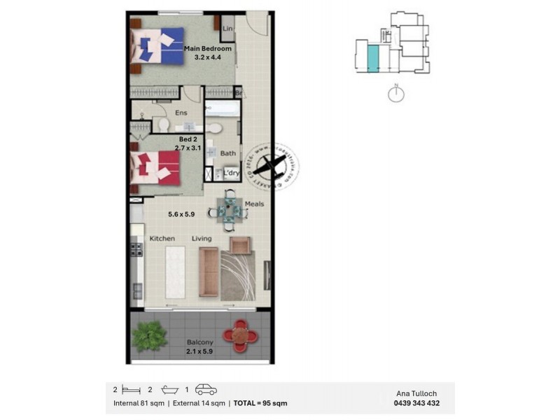 1107/378 Marine Parade, Labrador QLD 4215