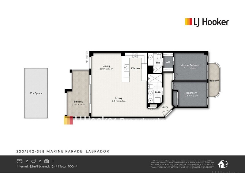 230/392 Marine Parade, Labrador QLD 4215