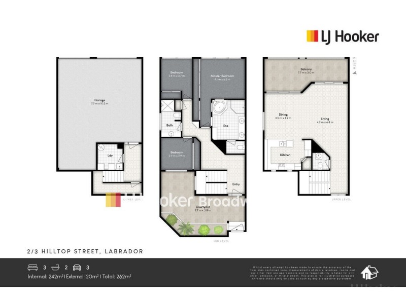2/3 Hilltop  Street, Labrador QLD 4215