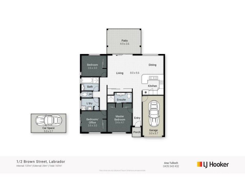 1/2 Brown Street, Labrador QLD 4215