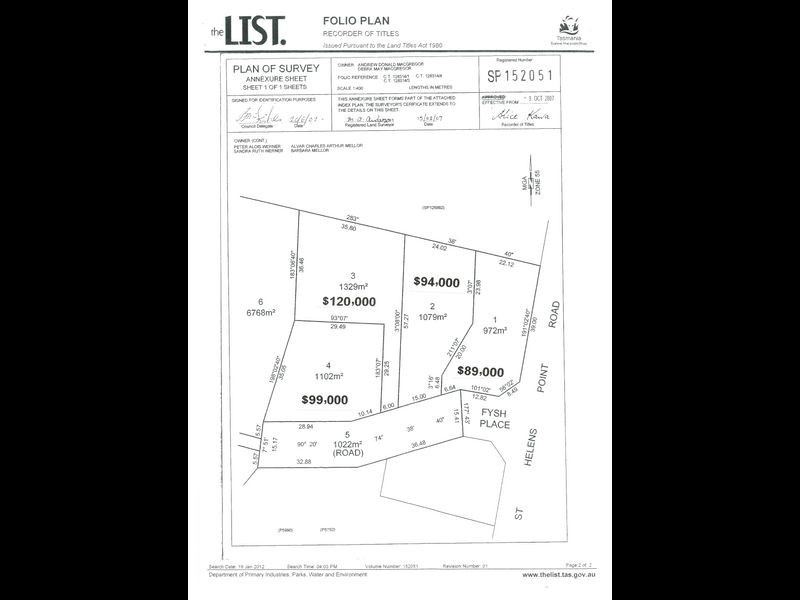Lot 1 Fysh Place, Akaroa TAS 7216