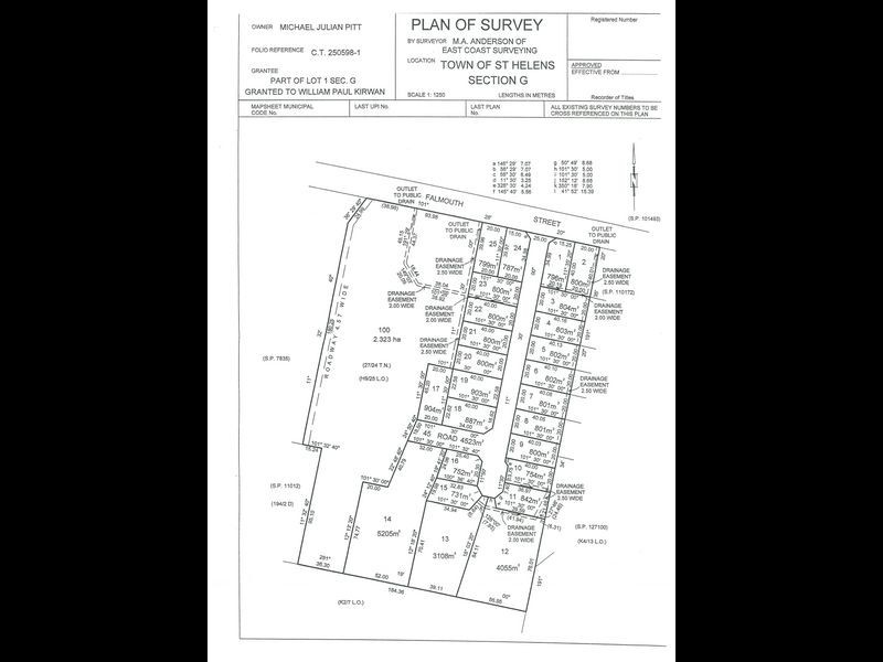 Lot 100 (5 Falmouth Street, St Helens TAS 7216
