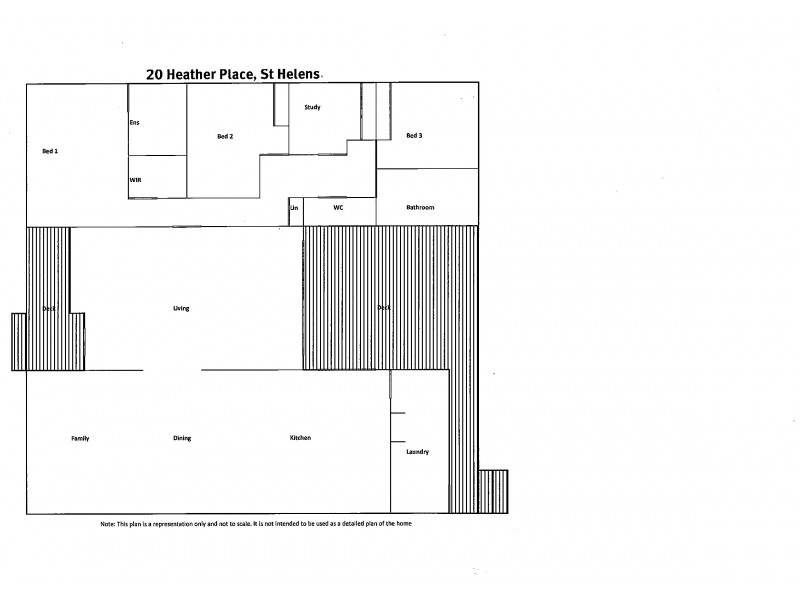 20 Heather Place, St Helens TAS 7216 Floorplan