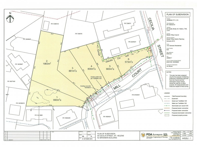 Lot 5 Mill Court, St Helens TAS 7216