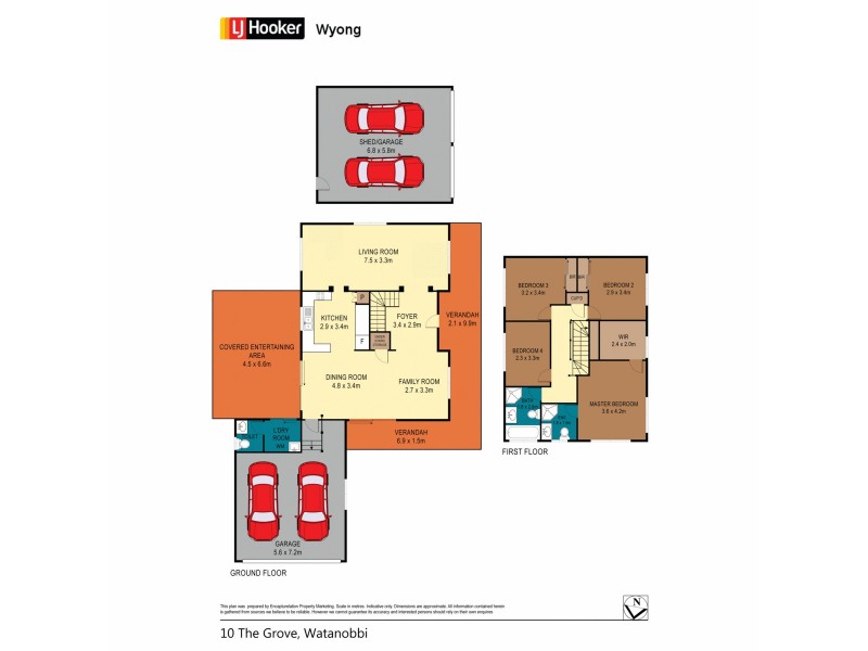 10 The Grove, Watanobbi NSW 2259 Floorplan