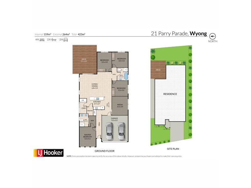 21 Parry Parade, Wyong NSW 2259 Floorplan