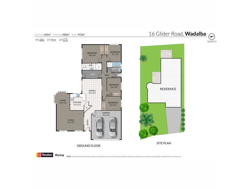 16 Glider Road, Wadalba NSW 2259 Floorplan