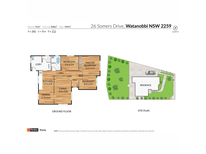 26 Somers Drive, Watanobbi NSW 2259 Floorplan