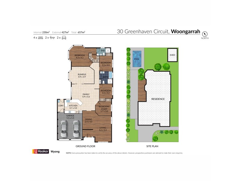 30 Greenhaven Circuit, Woongarrah NSW 2259 Floorplan