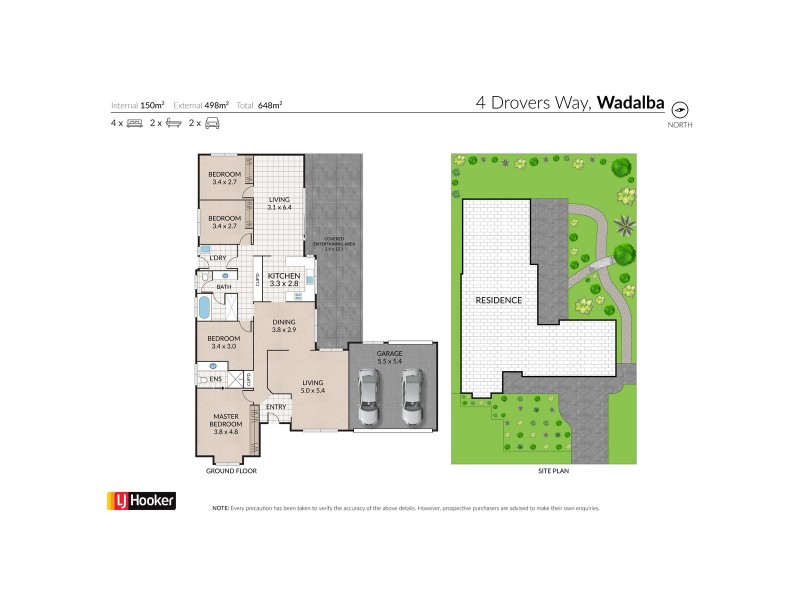 4 Drovers Way, Wadalba NSW 2259 Floorplan