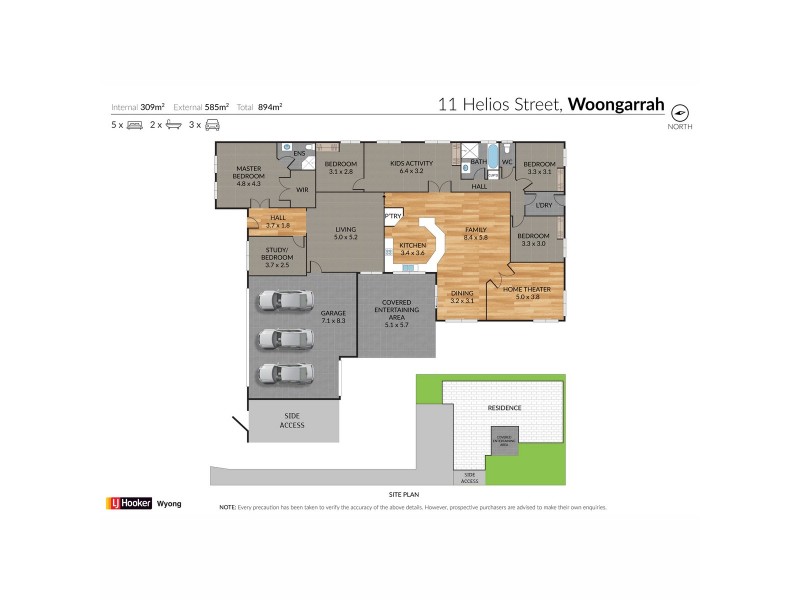 11 Helios Street, Woongarrah NSW 2259 Floorplan