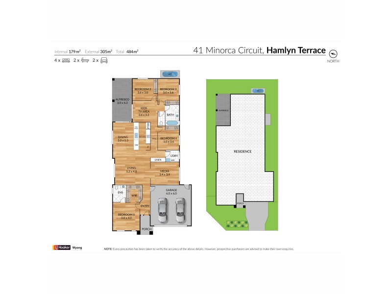 41 Minorca Circuit, Hamlyn Terrace NSW 2259 Floorplan