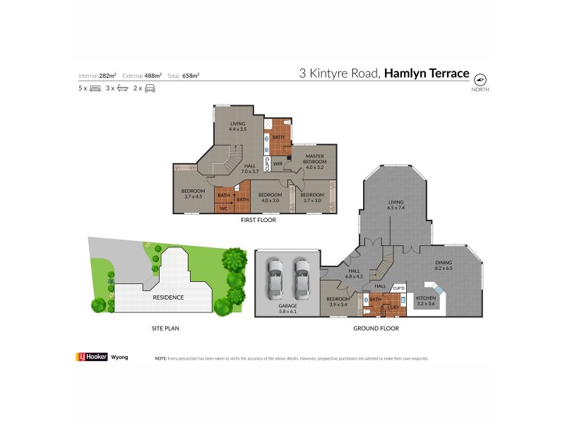 3 Kintyre Road, Hamlyn Terrace NSW 2259 Floorplan