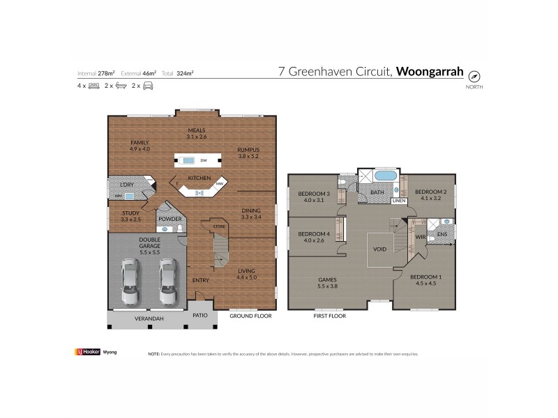 7 Greenhaven Circuit, Woongarrah NSW 2259 Floorplan