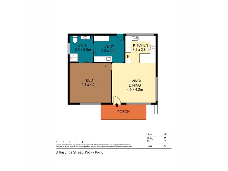 3 Hastings Street, Rocky Point NSW 2259 Floorplan