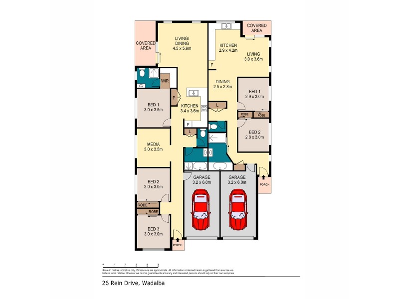 26 Rein Drive, Wadalba NSW 2259 Floorplan