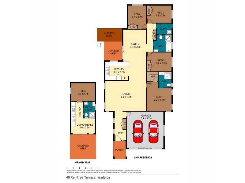 40 Raintree Terrace, Wadalba NSW 2259 Floorplan