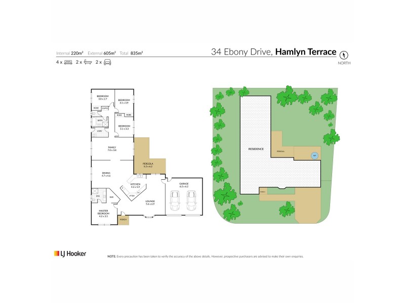 34 Ebony Drive, Hamlyn Terrace NSW 2259 Floorplan