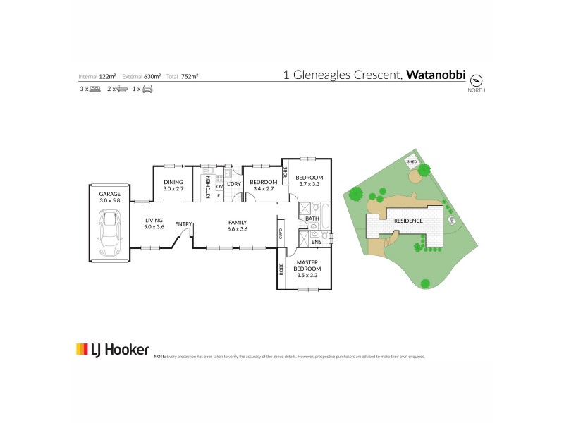 1 Gleneagle Close, Watanobbi NSW 2259 Floorplan