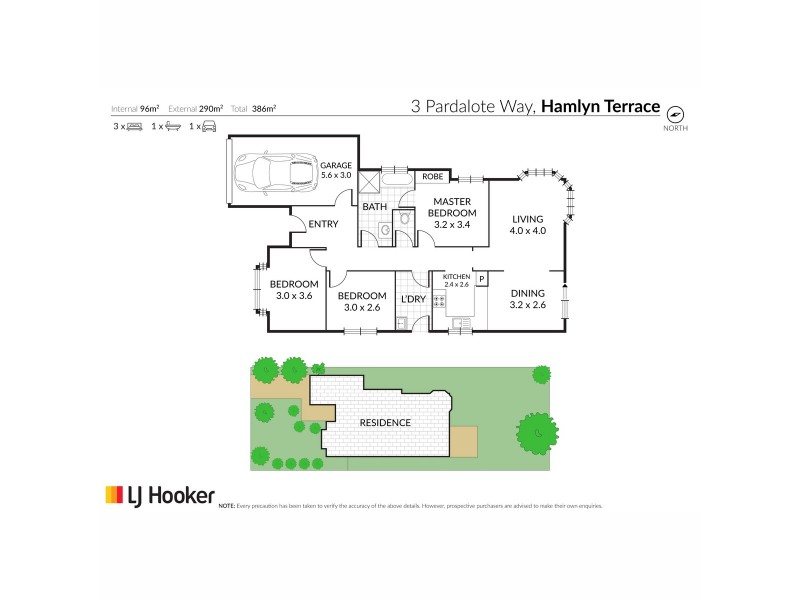 3 Pardalote Way, Hamlyn Terrace NSW 2259 Floorplan