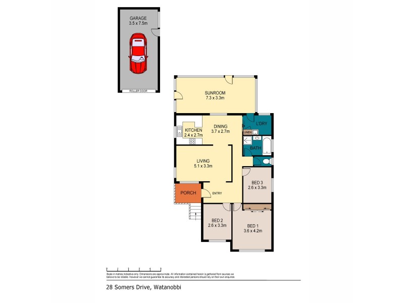 28 Somers Drive, Watanobbi NSW 2259 Floorplan