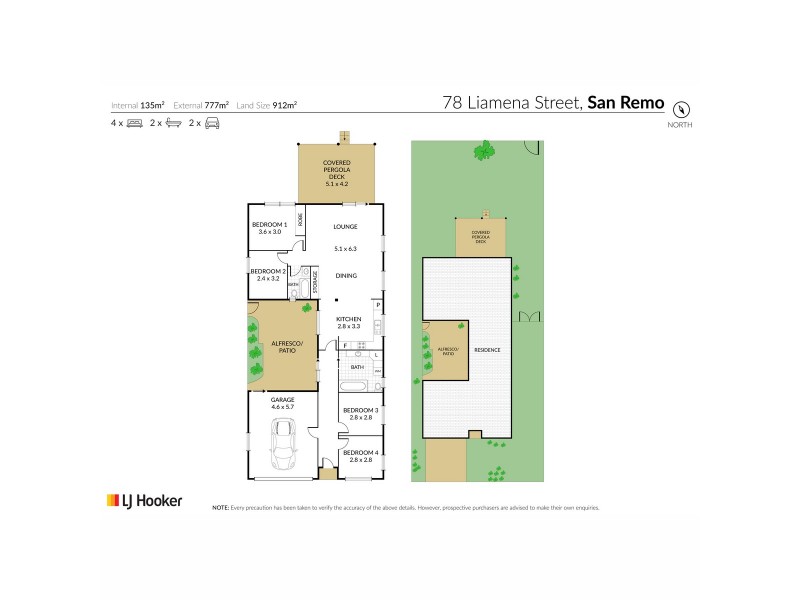78 Liamena Avenue, San Remo NSW 2262 Floorplan