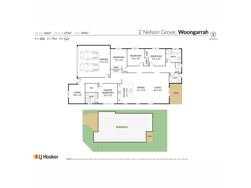 2 Nelson Grove, Woongarrah NSW 2259 Floorplan