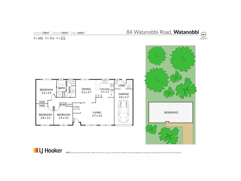 84 Watanobbi Road, Watanobbi NSW 2259 Floorplan