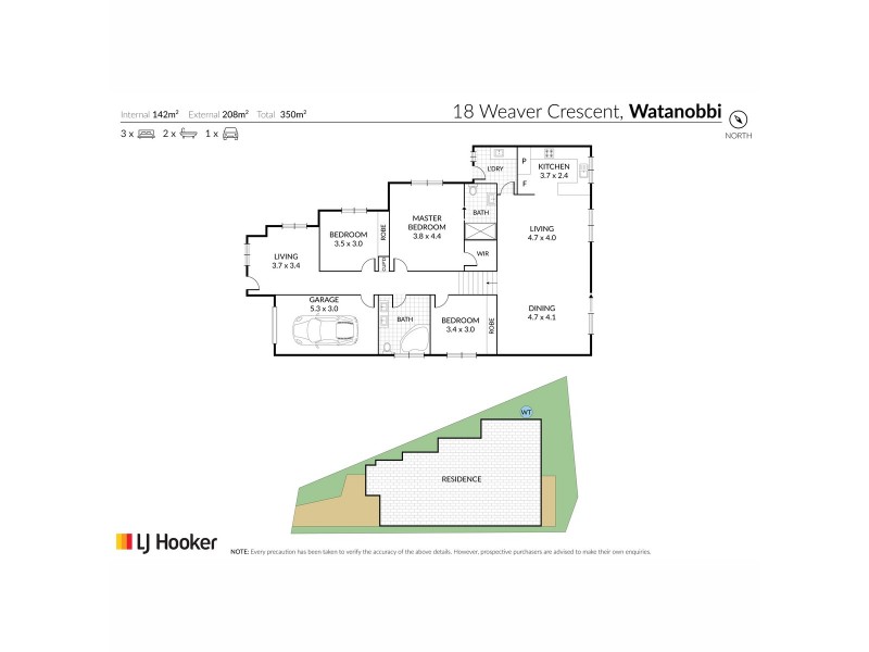18 Weaver Crescent, Watanobbi NSW 2259 Floorplan