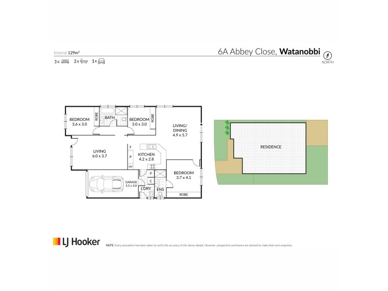 6a Abbey Close, Watanobbi NSW 2259 Floorplan