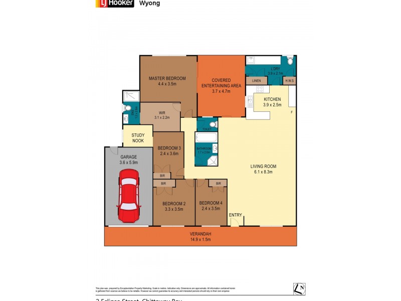 2 Eclipse Street, Chittaway Bay NSW 2261