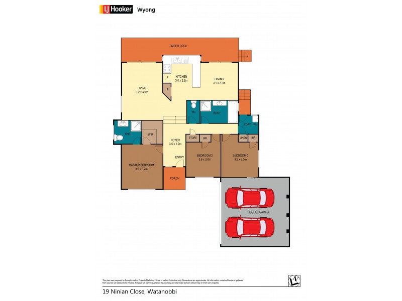 19 Ninian Close, Watanobbi NSW 2259 Floorplan