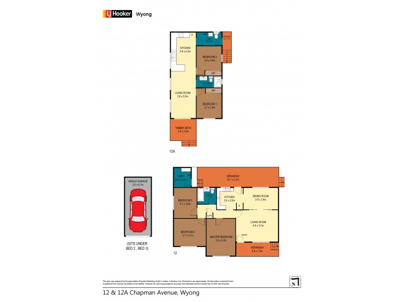 12 Chapman Avenue, Wyong NSW 2259 Floorplan