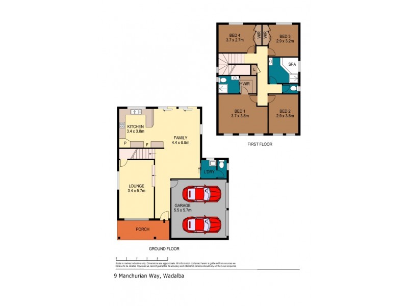 9 Manchurian Way, Wadalba NSW 2259 Floorplan