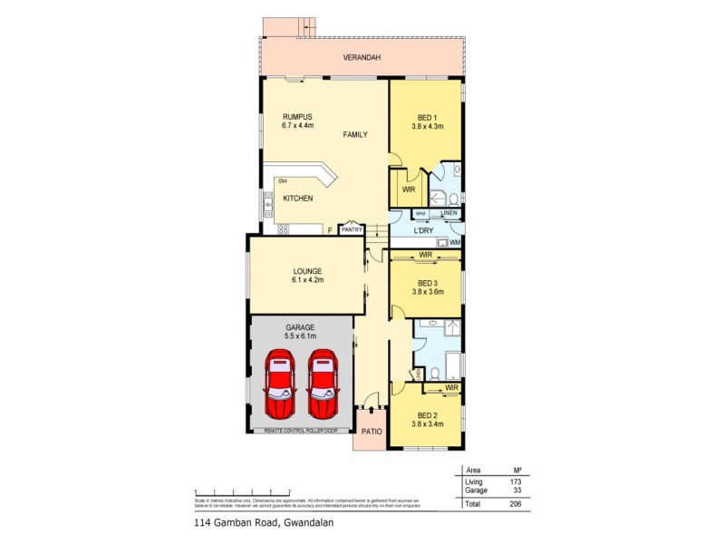 114 Gamban Road, Gwandalan NSW 2259 Floorplan