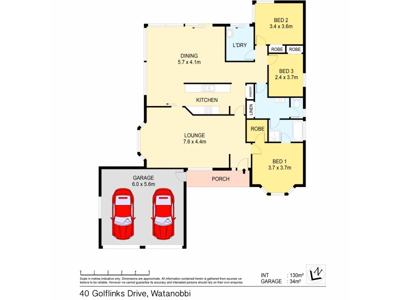 40 Golflinks Drive, Watanobbi NSW 2259 Floorplan