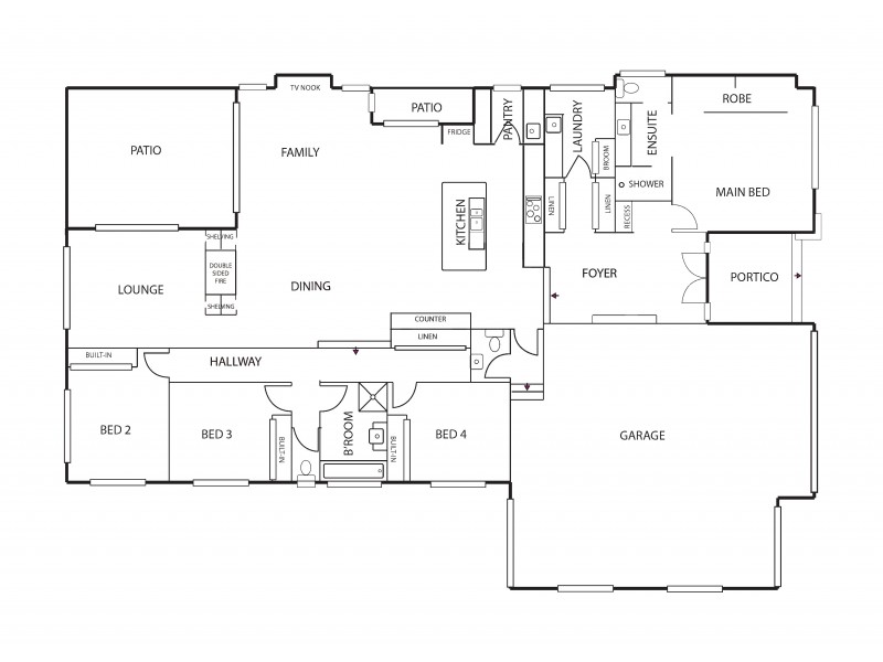 3 Erin Close, Harrington NSW 2427 Floorplan