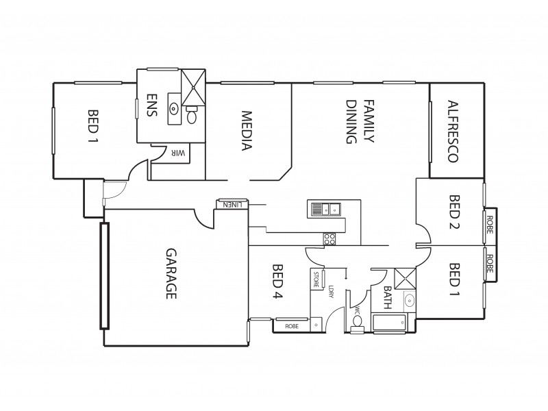 13 Baruah Parade, Harrington NSW 2427 Floorplan