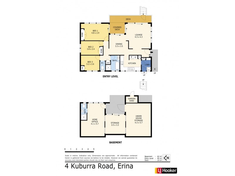 4 Kuburra Rd, Erina NSW 2250 Floorplan