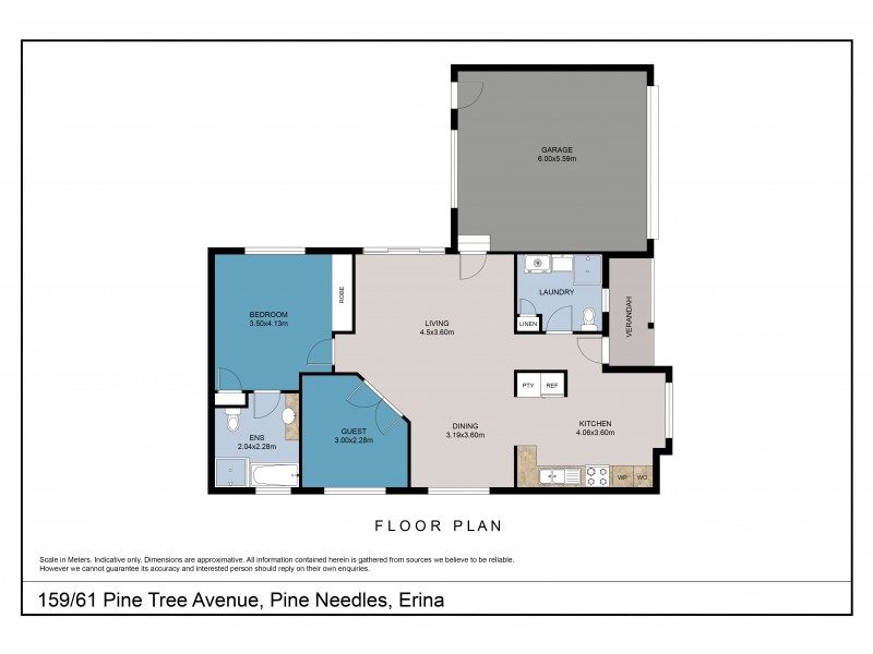 159/61 Pine Tree Avenue, Pine Needles Village, Erina NSW 2250 Floorplan