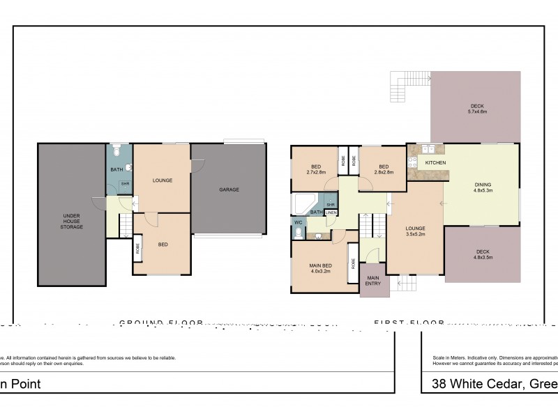 38 White Cedar Close, Green Point NSW 2251 Floorplan