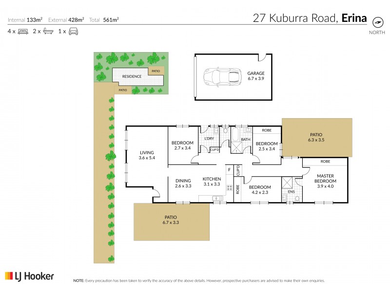 27 Kuburra Road, Erina NSW 2250 Floorplan
