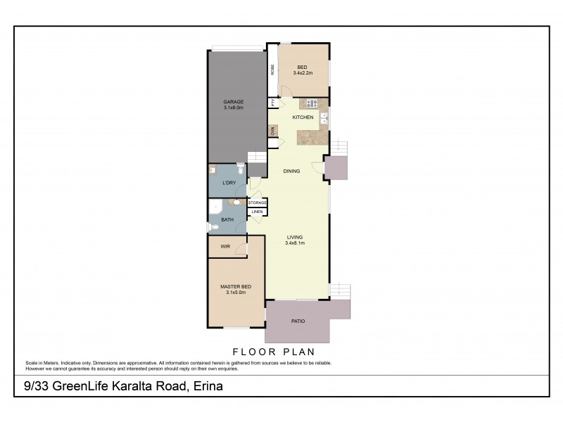 9/33 Greenlife Karalta Road, Erina NSW 2250 Floorplan