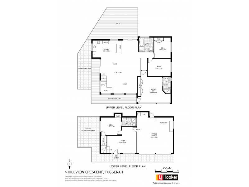 4 Hillview Crescent, Tuggerah NSW 2259 Floorplan