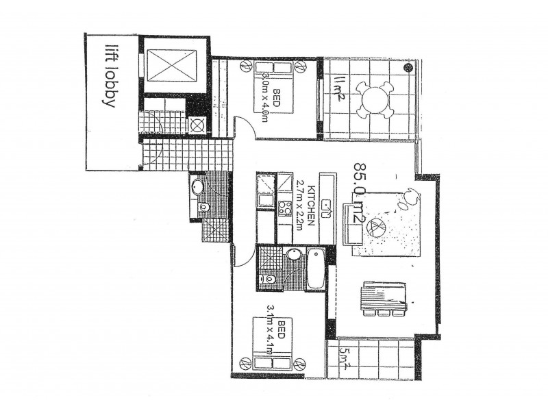 29/12 Baker Street, Gosford NSW 2250 Floorplan