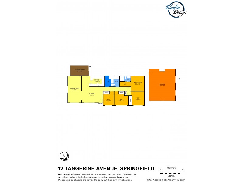 12 Tangerine Avenue, Springfield NSW 2250 Floorplan