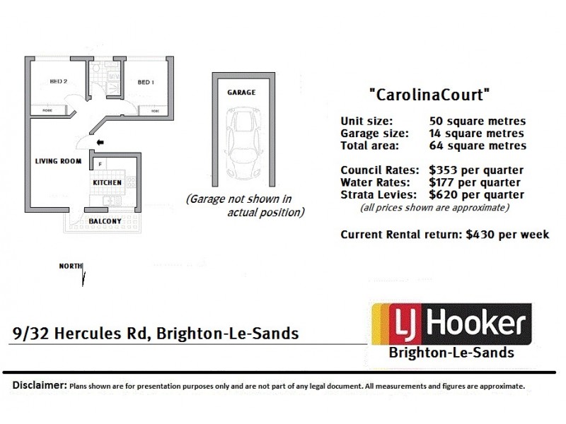 9/32 Hercules Road, Brighton-le-sands NSW 2216 Floorplan