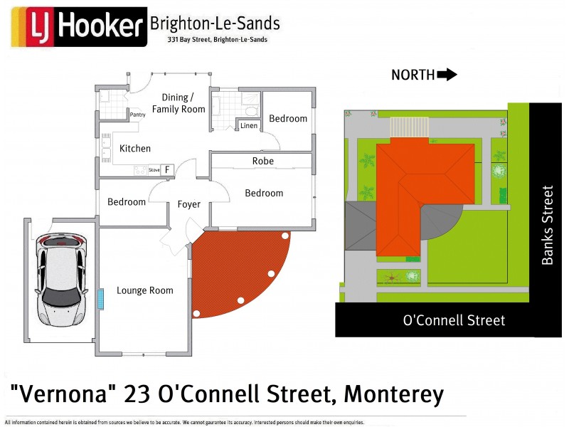 23 O’Connell Street, Monterey NSW 2217 Floorplan