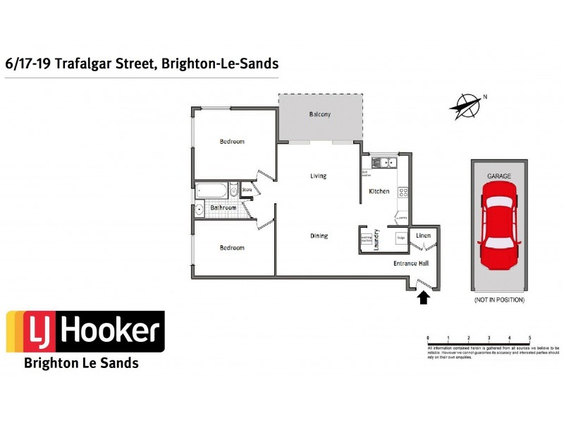 6/17-19 Trafalgar Street, Brighton-le-sands NSW 2216 Floorplan