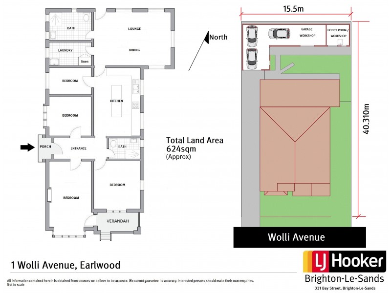 1 Wolli Avenue, Earlwood NSW 2206 Floorplan